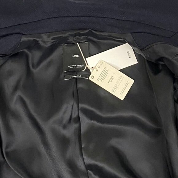 Mango MNG Italian Wool Coat - Picture 6 of 8